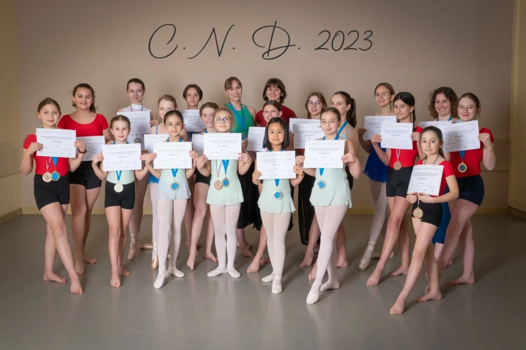 Élèves de l'EDD qui ont participé au concours régional de danse mai 2023