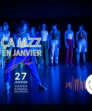 Affiche Ça jazz en janvier - Cie maje