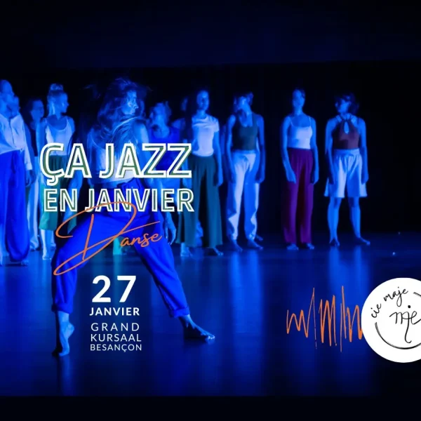 Affiche Ça jazz en janvier - Cie maje